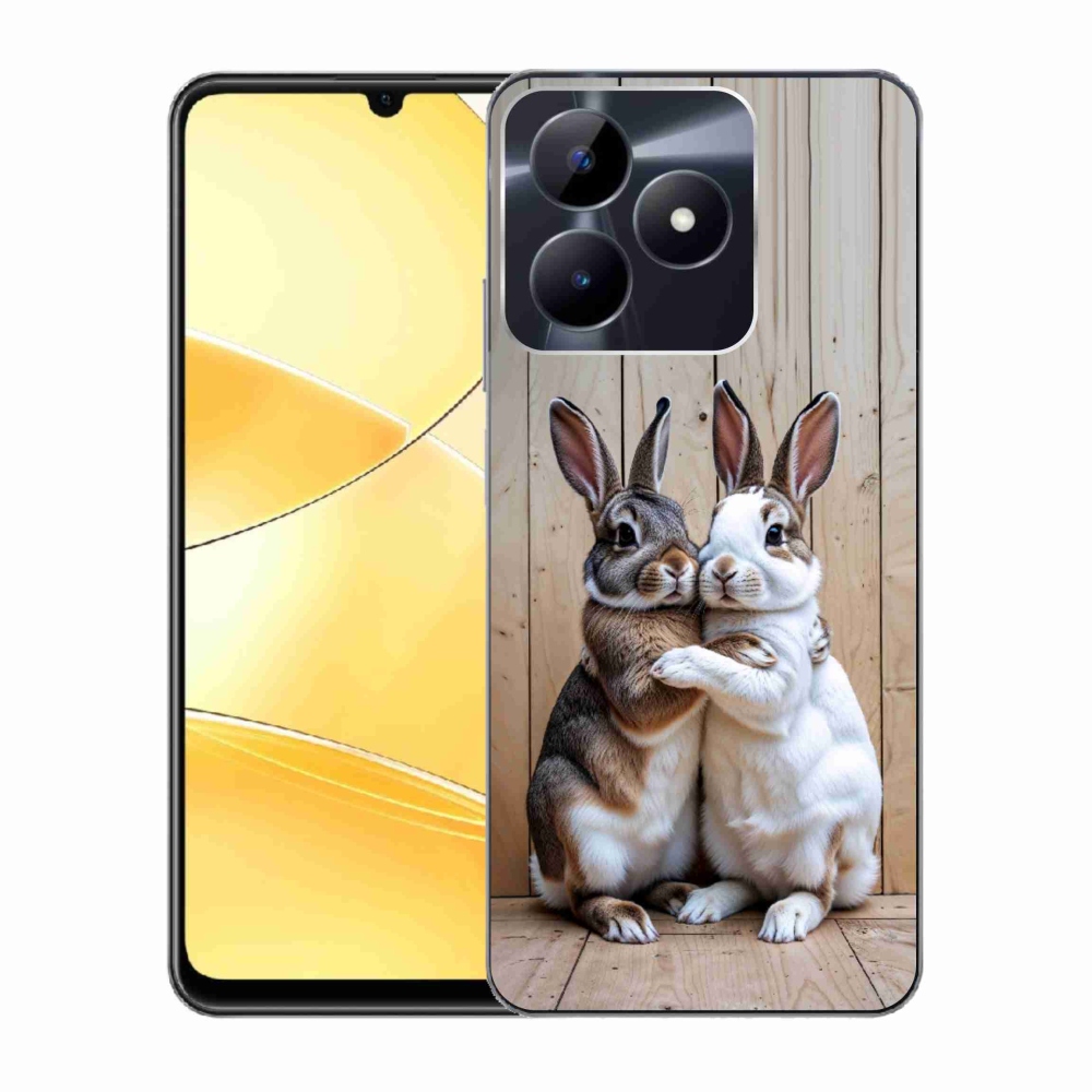 mmCase géltok a Realme C51/C53-hoz – nyúlpár
