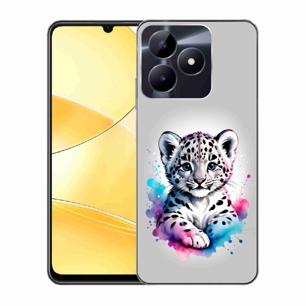 mmCase géltok a Realme C51/C53-hoz – leopárdkölyök