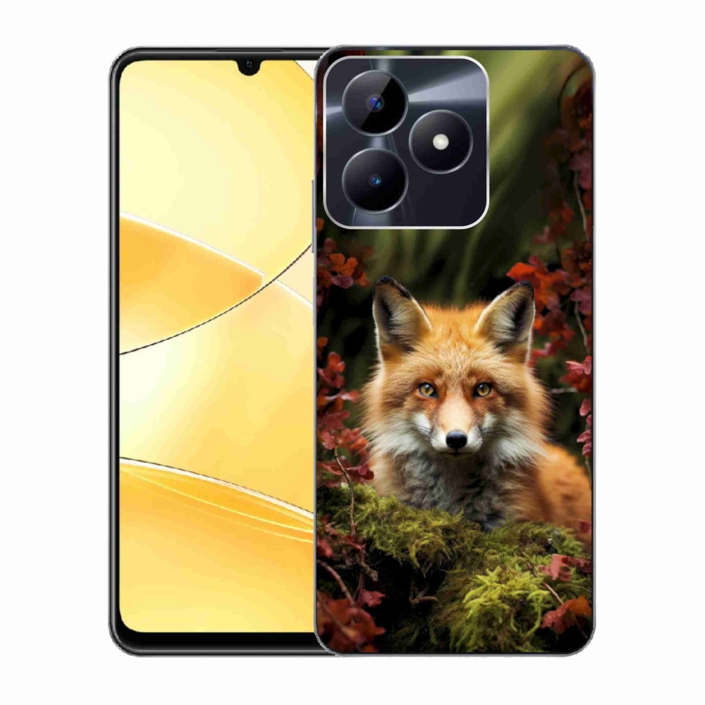 mmCase géltok a Realme C51/C53-hoz – róka az erdőben
