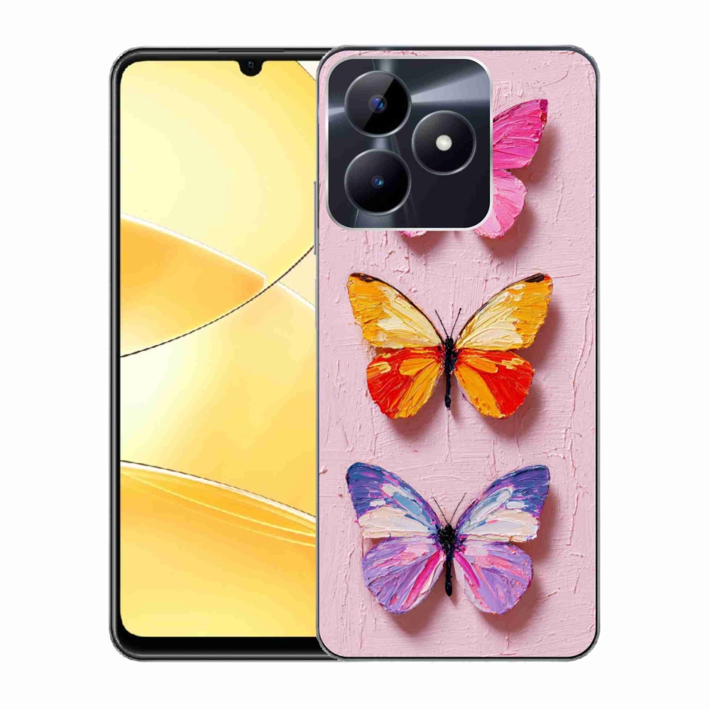 mmCase géltok a Realme C51/C53-hoz – pillangós hármas