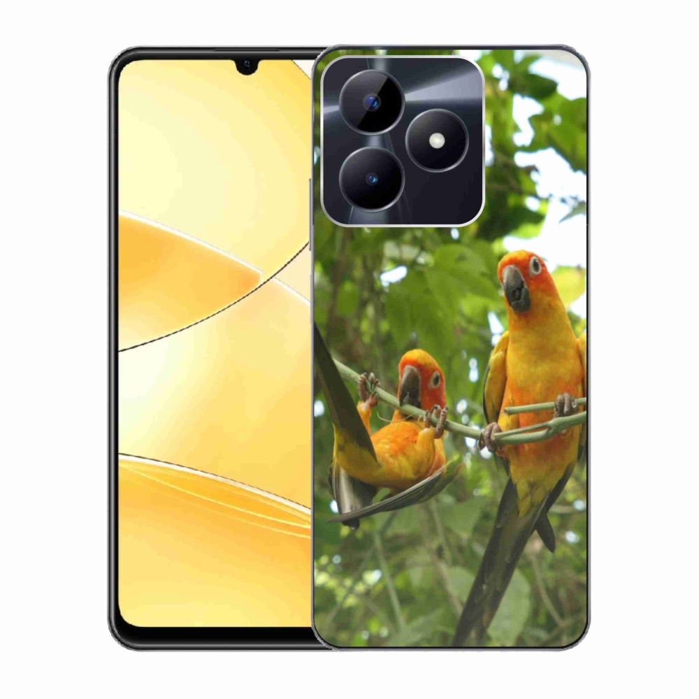 mmCase géltok a Realme C51/C53-hoz – aratinga papagájok