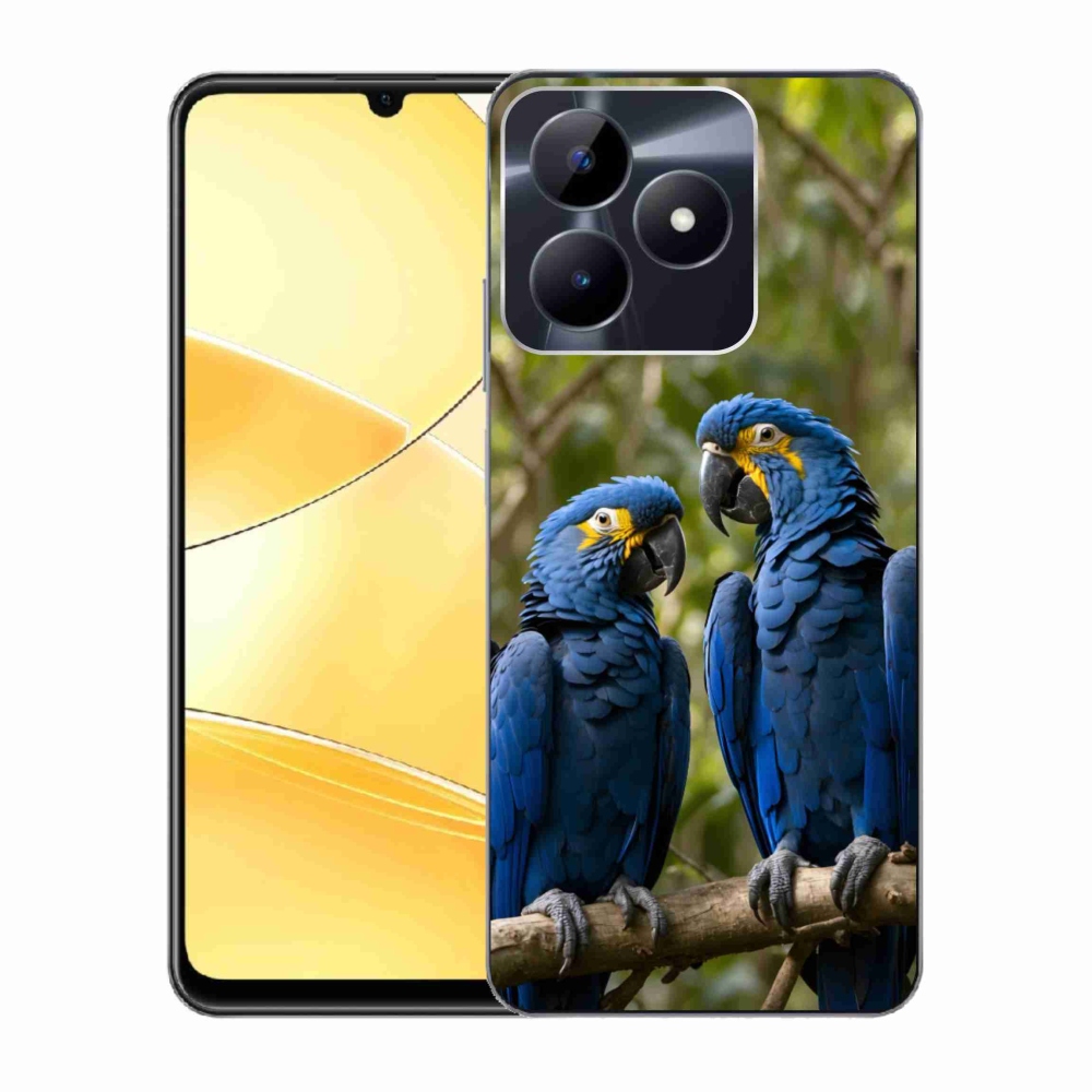 mmCase géltok a Realme C51/C53-hoz – papagáj-duó