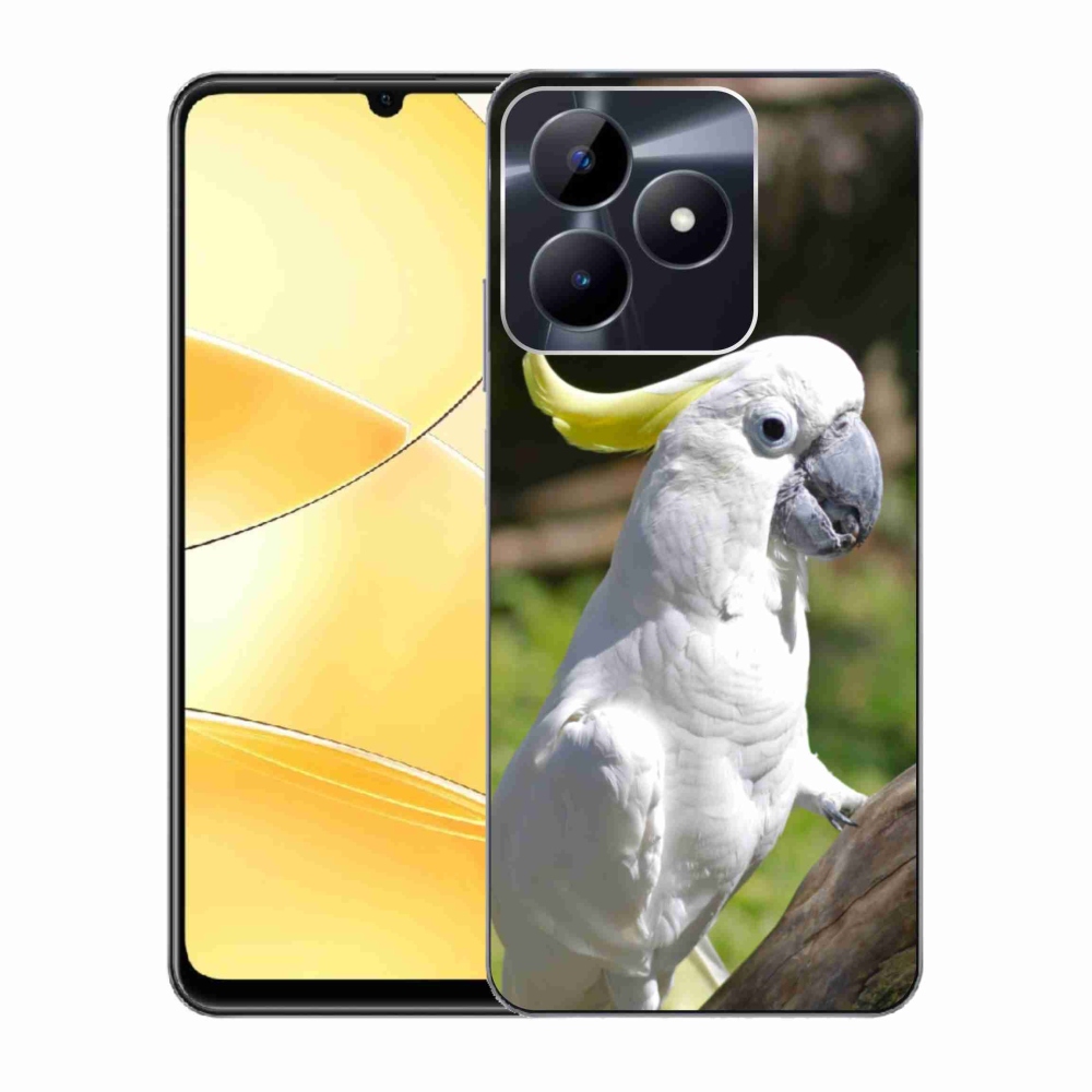 mmCase géltok a Realme C51/C53-hoz – kakadu papagáj 2