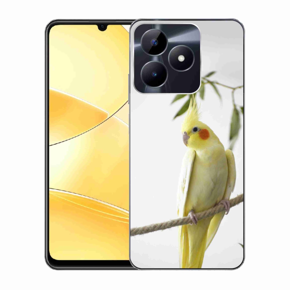 mmCase géltok a Realme C51/C53-hoz – tollas papagáj