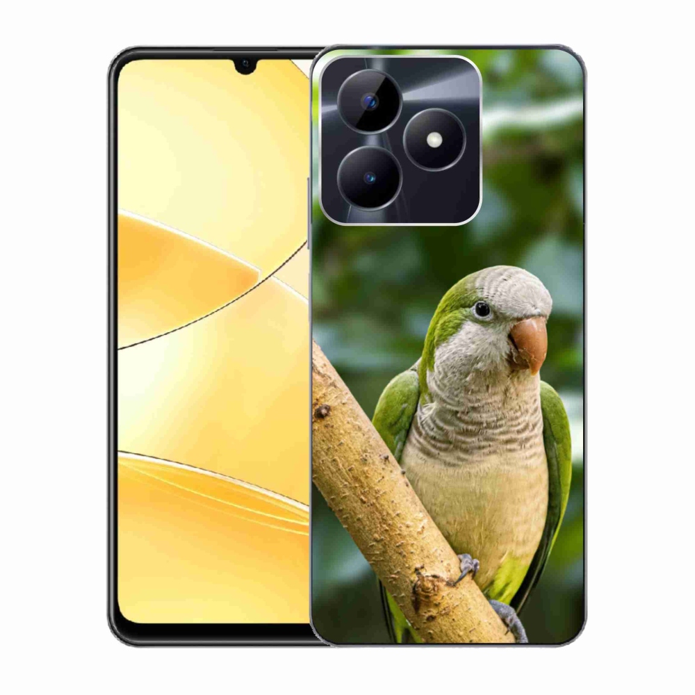 mmCase géltok a Realme C51/C53-hoz – papagáj és szerzetes