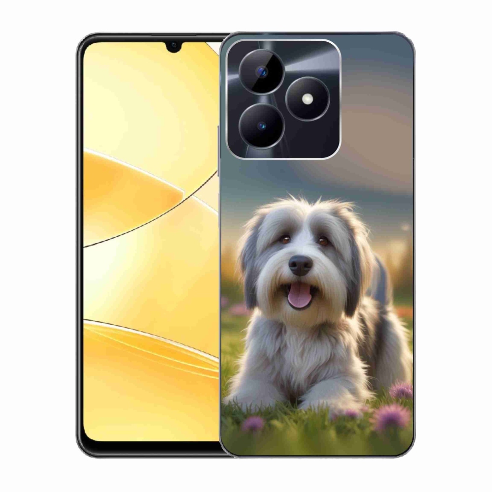 mmCase gél tok a Realme C51/C53-hoz – aranyos havannai kutyus