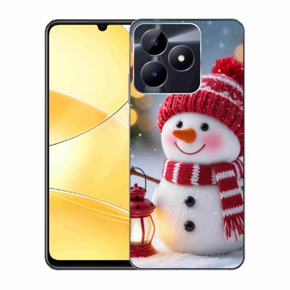 mmCase géltok a Realme C51/C53-hoz – hóember 2