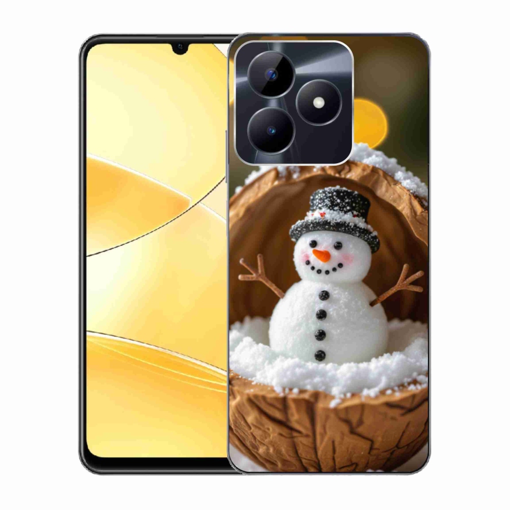 mmCase géltok a Realme C51/C53-hoz – hóember 4