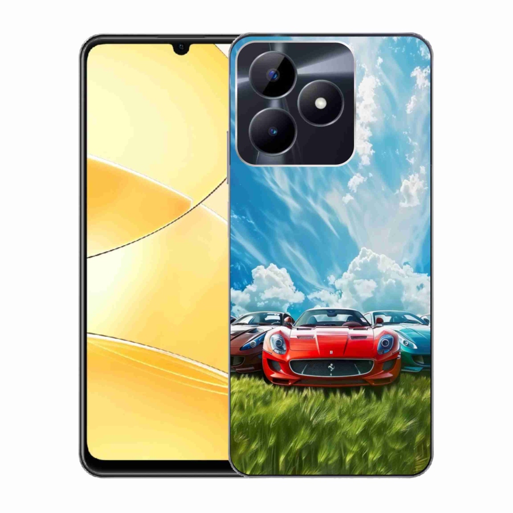 mmCase gél tok a Realme C51/C53-hoz – sportautók