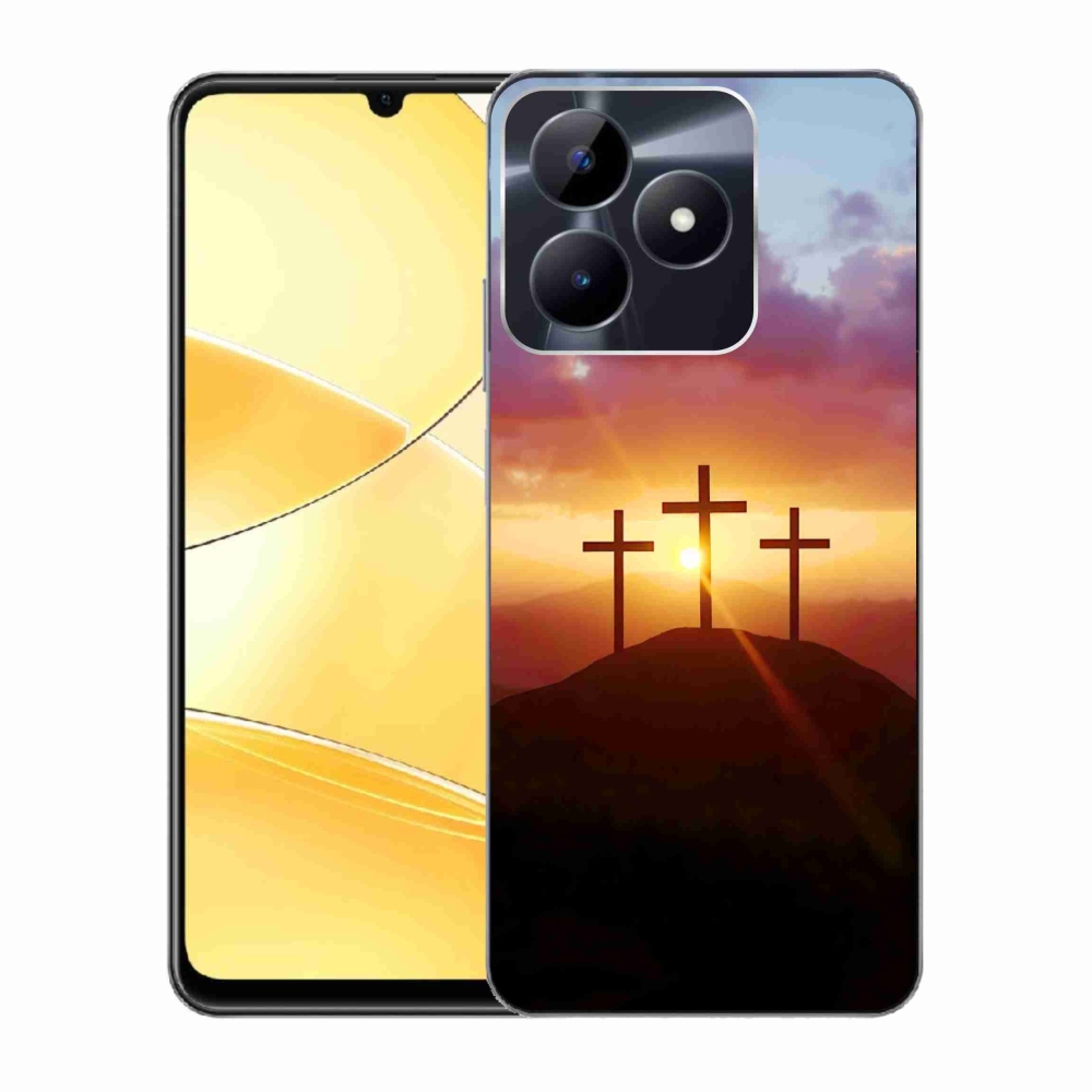 mmCase gél tok a Realme C51/C53-hoz – három kereszt