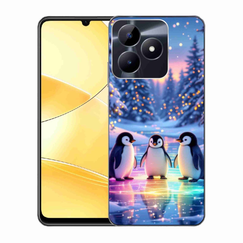 mmCase géltok a Realme C51/C53-hoz – pingvinek
