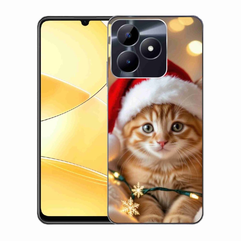 mmCase géltok a Realme C51/C53-hoz – karácsonyi cica