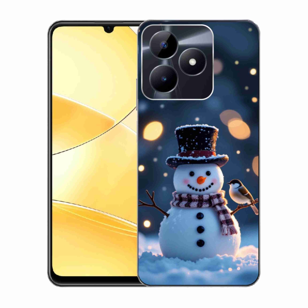 mmCase géltok a Realme C51/C53-hoz – karácsonyi hóember
