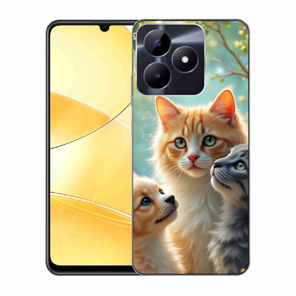 mmCase géltok a Realme C51/C53-hoz – Állati barátság 2