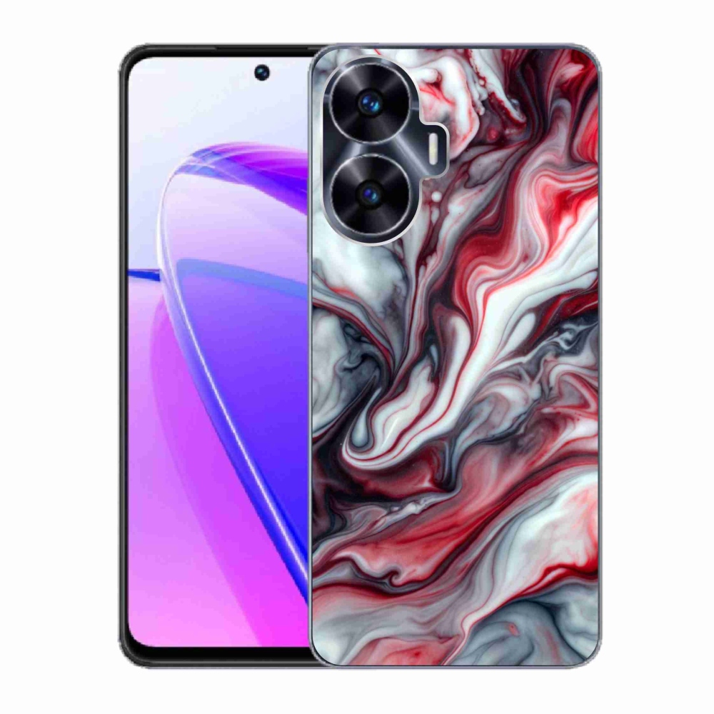 mmCase gélhuzat a Realme C55-hez – absztrakt motívum 37