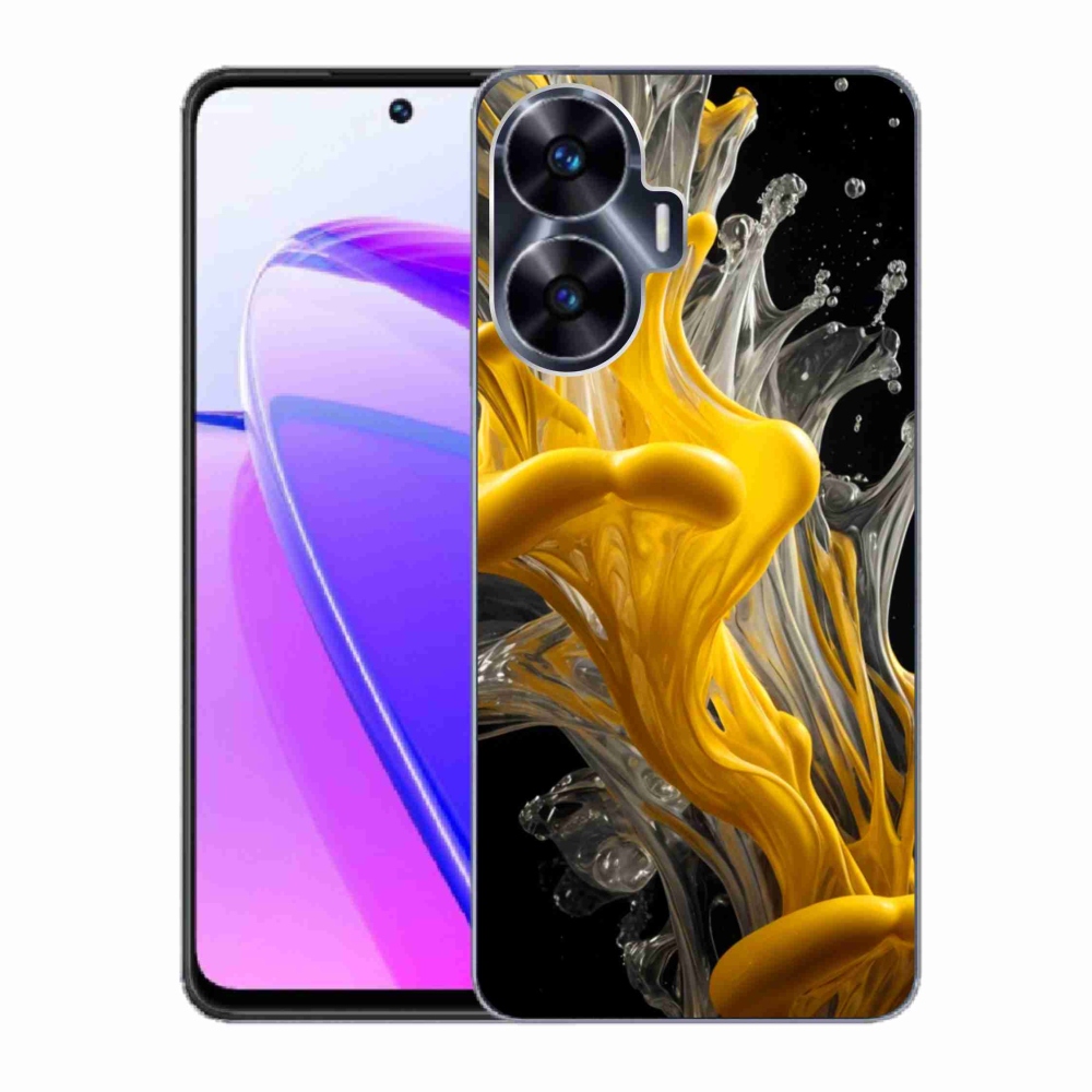 mmCase gélhuzat a Realme C55-hez – absztrakt motívum 48