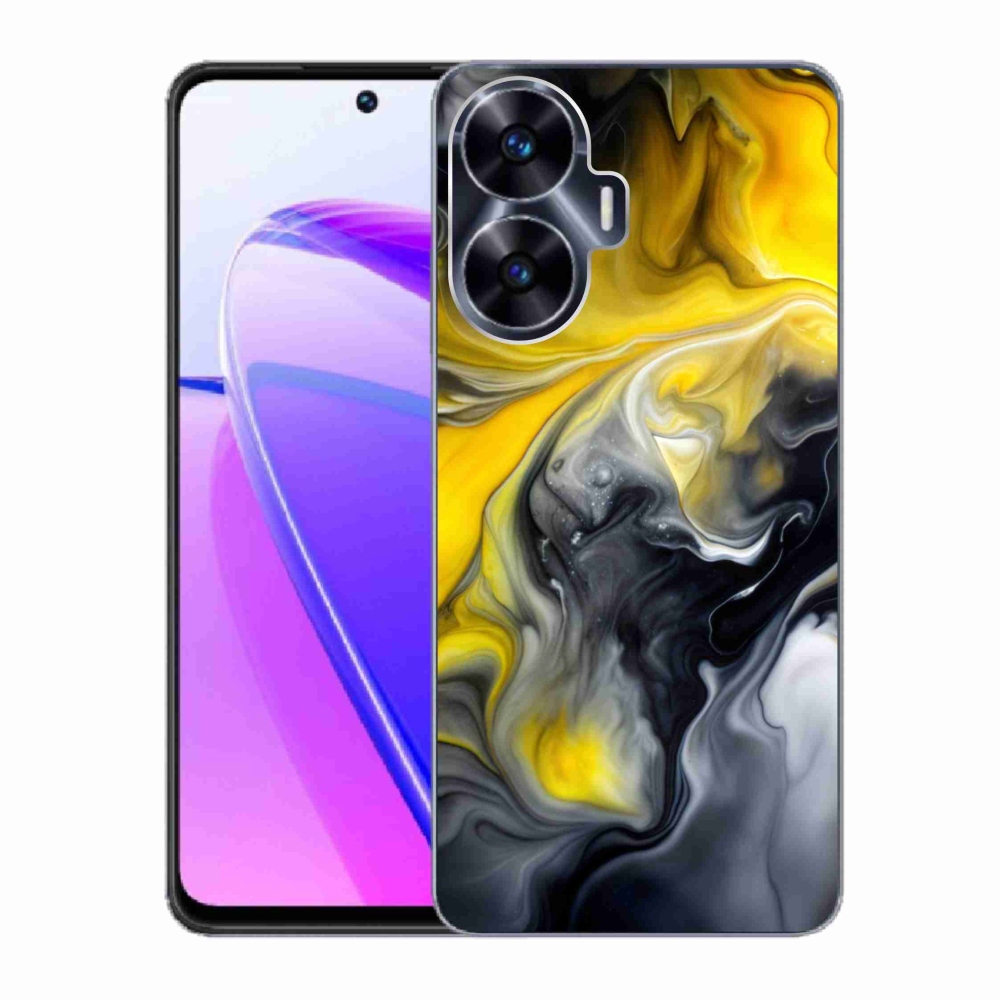 mmCase gélhuzat a Realme C55-hez – absztrakt motívum 60