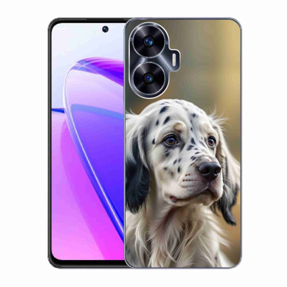 mmCase gélhuzat a Realme C55-hez – angol setter