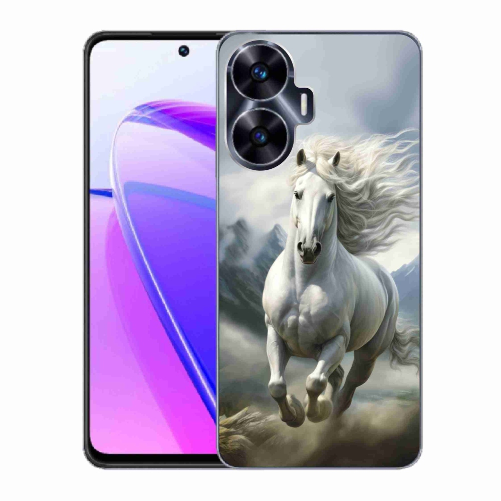 mmCase géltok a Realme C55-hez – Futó fehér ló 3