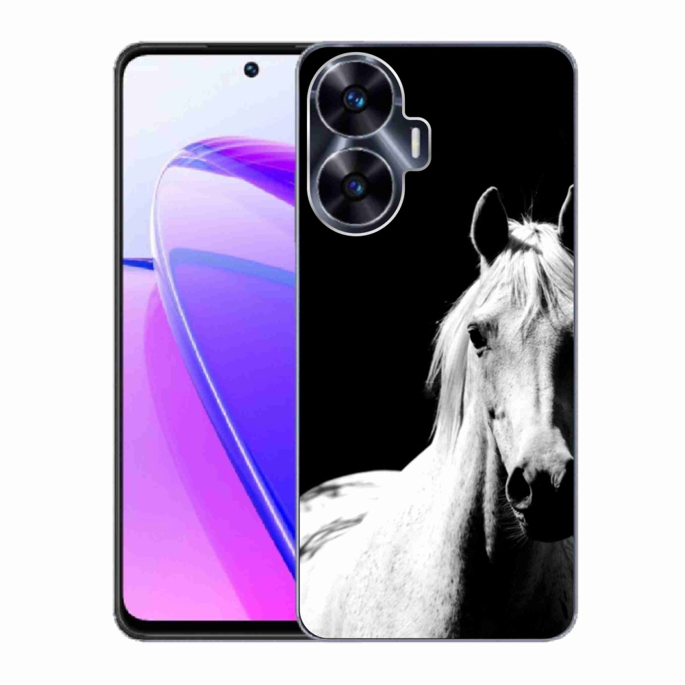 mmCase géltok a Realme C55-hez – fehér ló 5