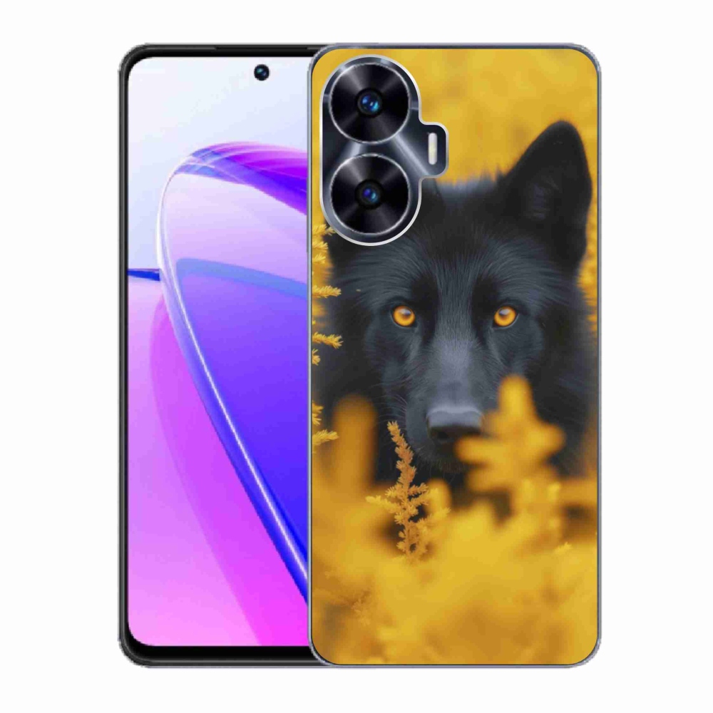 mmCase géltok a Realme C55-hez – fekete farkas 2