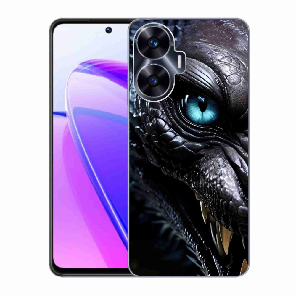 mmCase géltok a Realme C55-hez – sárkányos mintázat