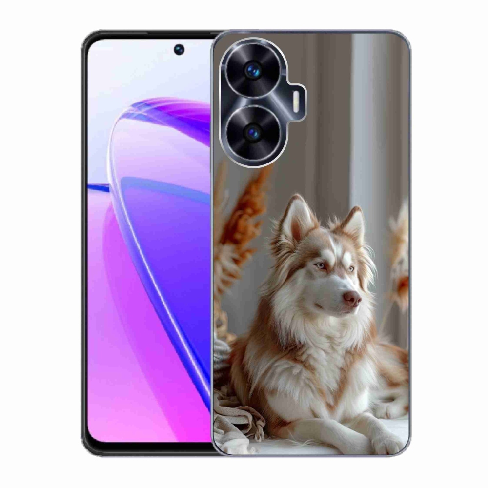 mmCase géltok a Realme C55-hez – nyugodt szibériai husky