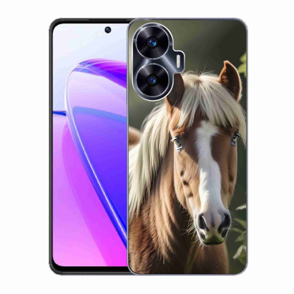 mmCase géltok a Realme C55-hez – világos sörényű ló