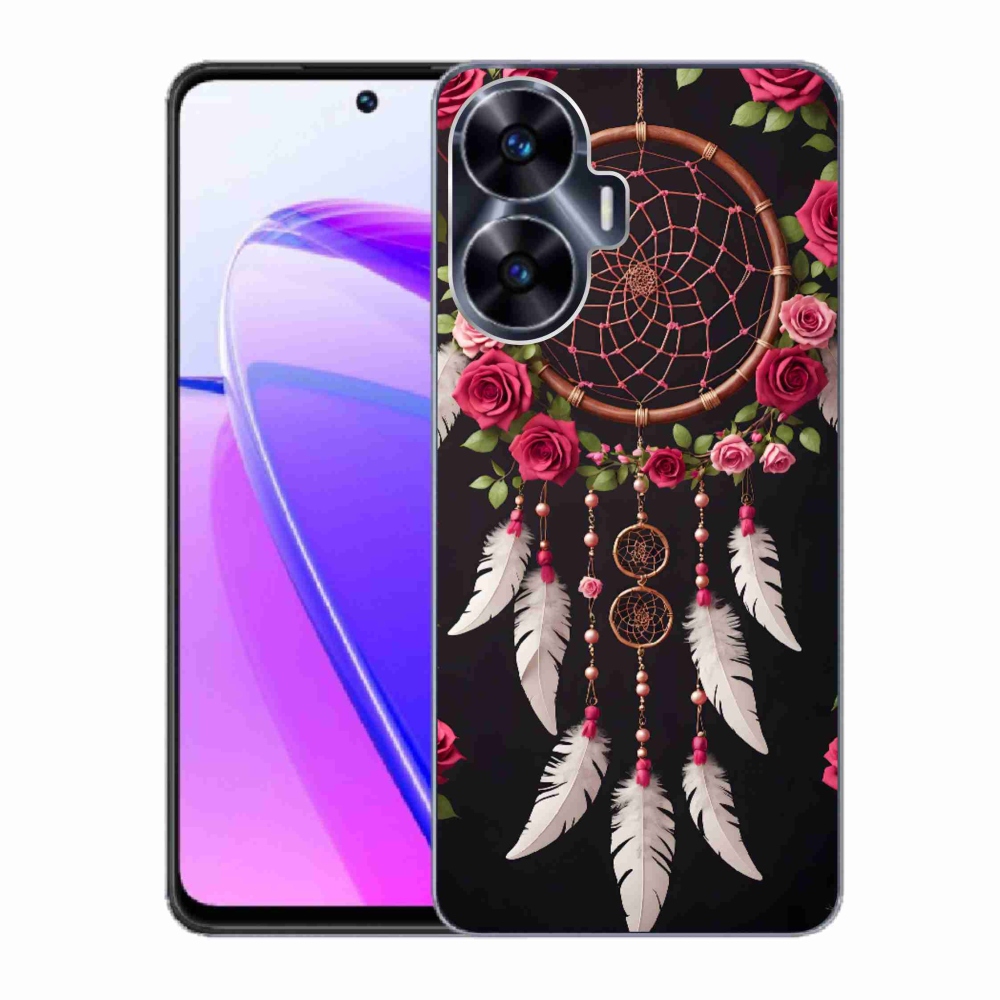mmCase géltok a Realme C55-hez – álomfogó rózsákkal