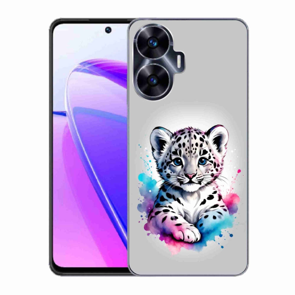 mmCase géltok a Realme C55-hez – leopárdkölyök