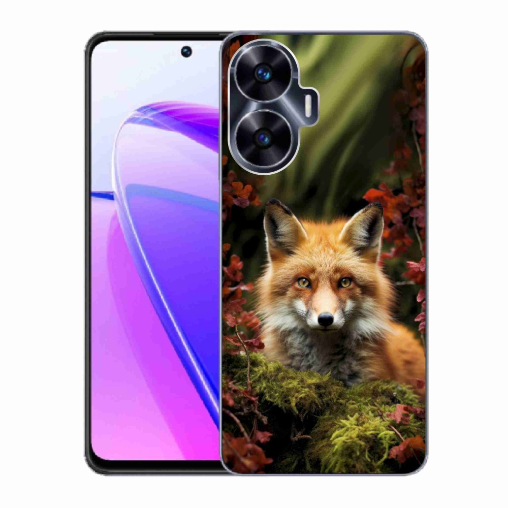 mmCase géltok a Realme C55-hez – róka az erdőben