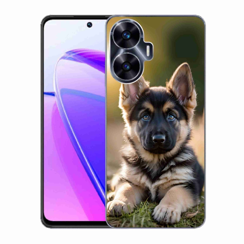 mmCase géltok a Realme C55-hez – német juhászkutya a természetben