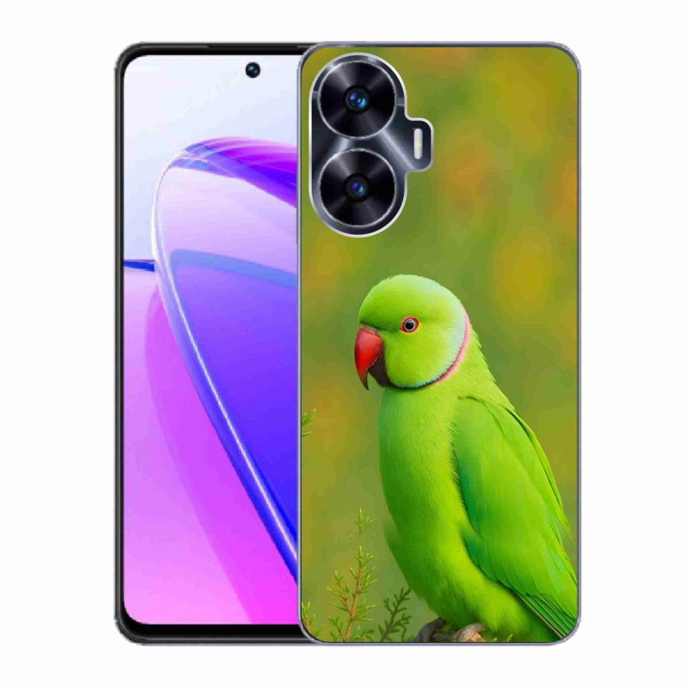 mmCase gélhuzat a Realme C55-hez – alexandri papagáj 2