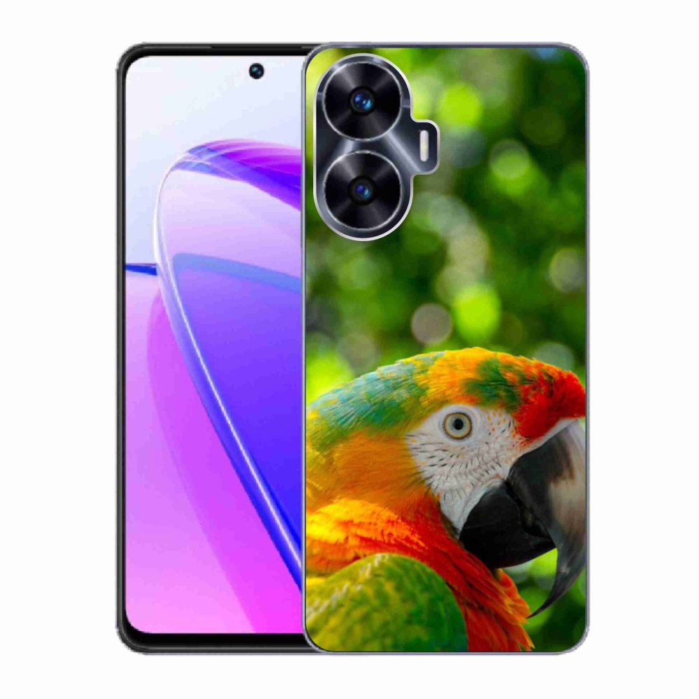 mmCase géltok a Realme C55-hez – ara papagáj 3