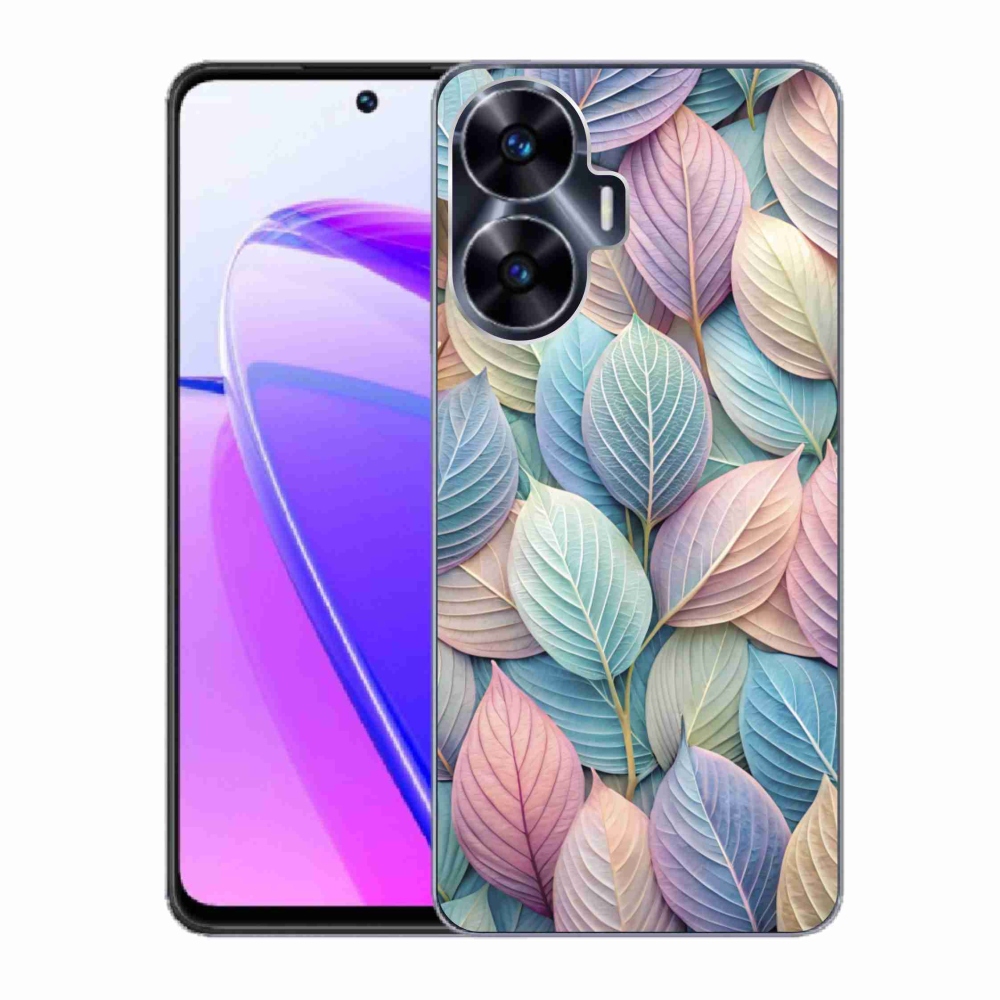 mmCase géltok a Realme C55-hez – pasztell levelek