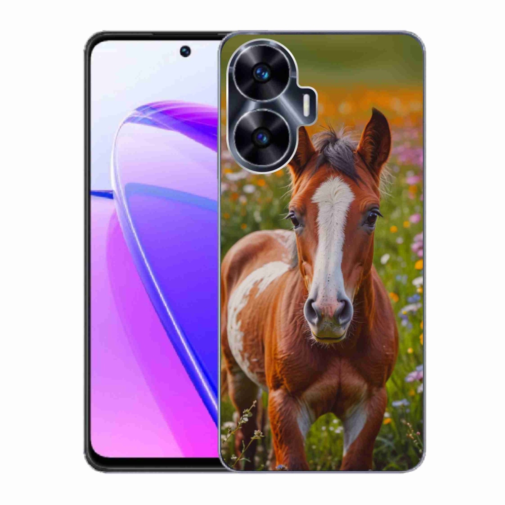 mmCase gél tok a Realme C55-hez – aranyos csikó