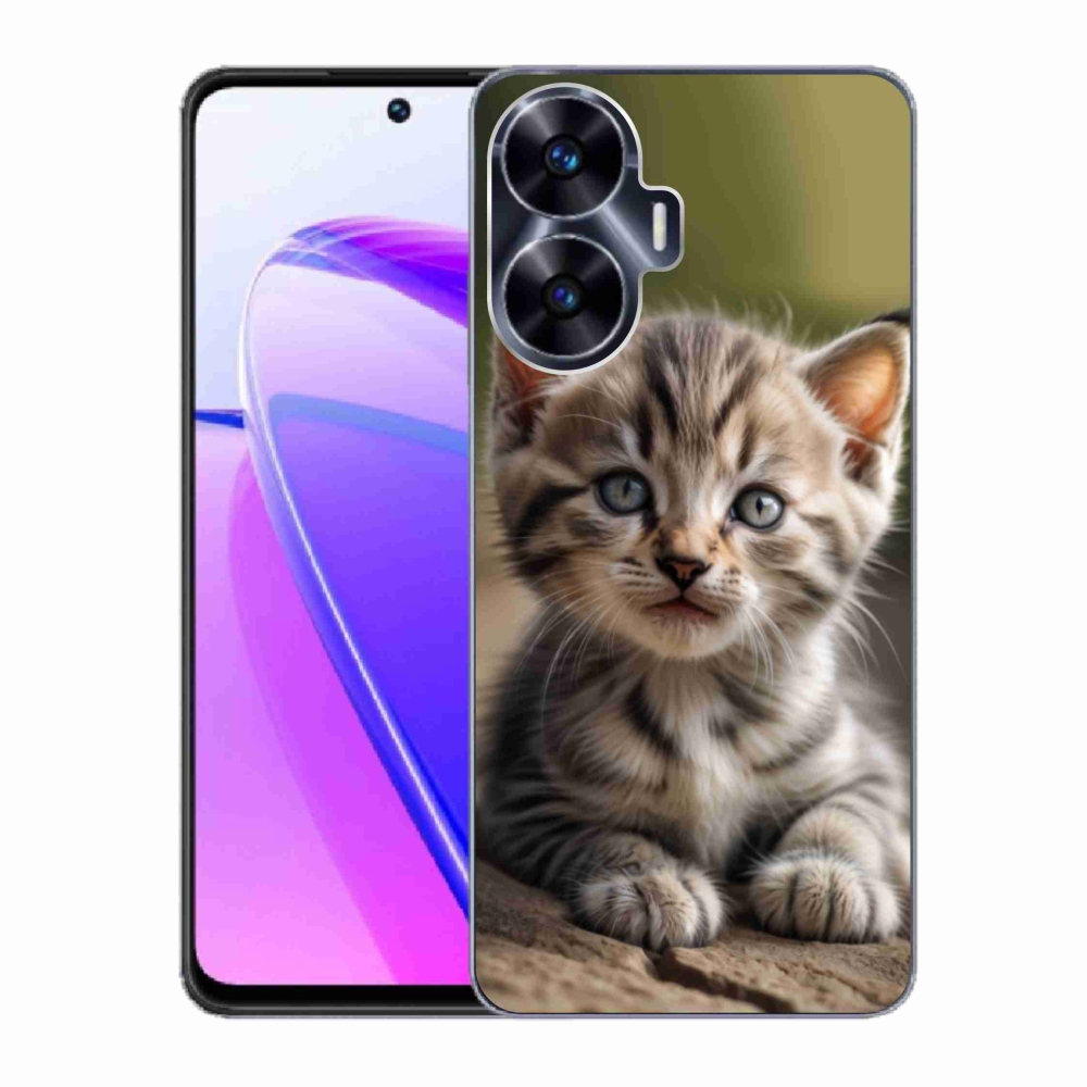 mmCase gél tok a Realme C55-hez – aranyos cica 9