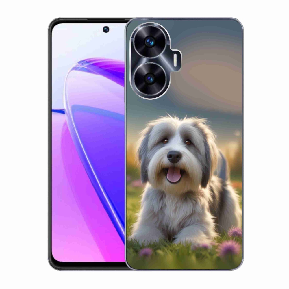 mmCase gél tok a Realme C55-hez – aranyos havannai kutyus