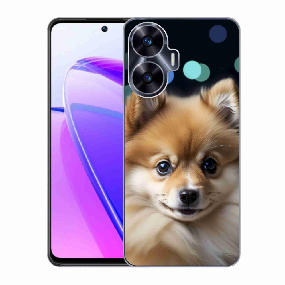 mmCase géltok a Realme C55-hez – aranyos pomerániai
