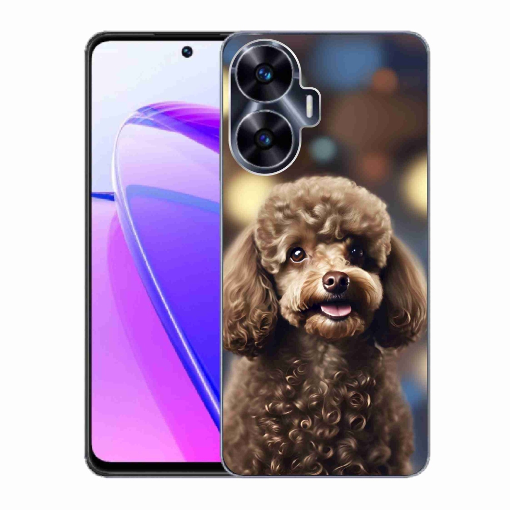 mmCase géltok a Realme C55-hez – aranyos pudli