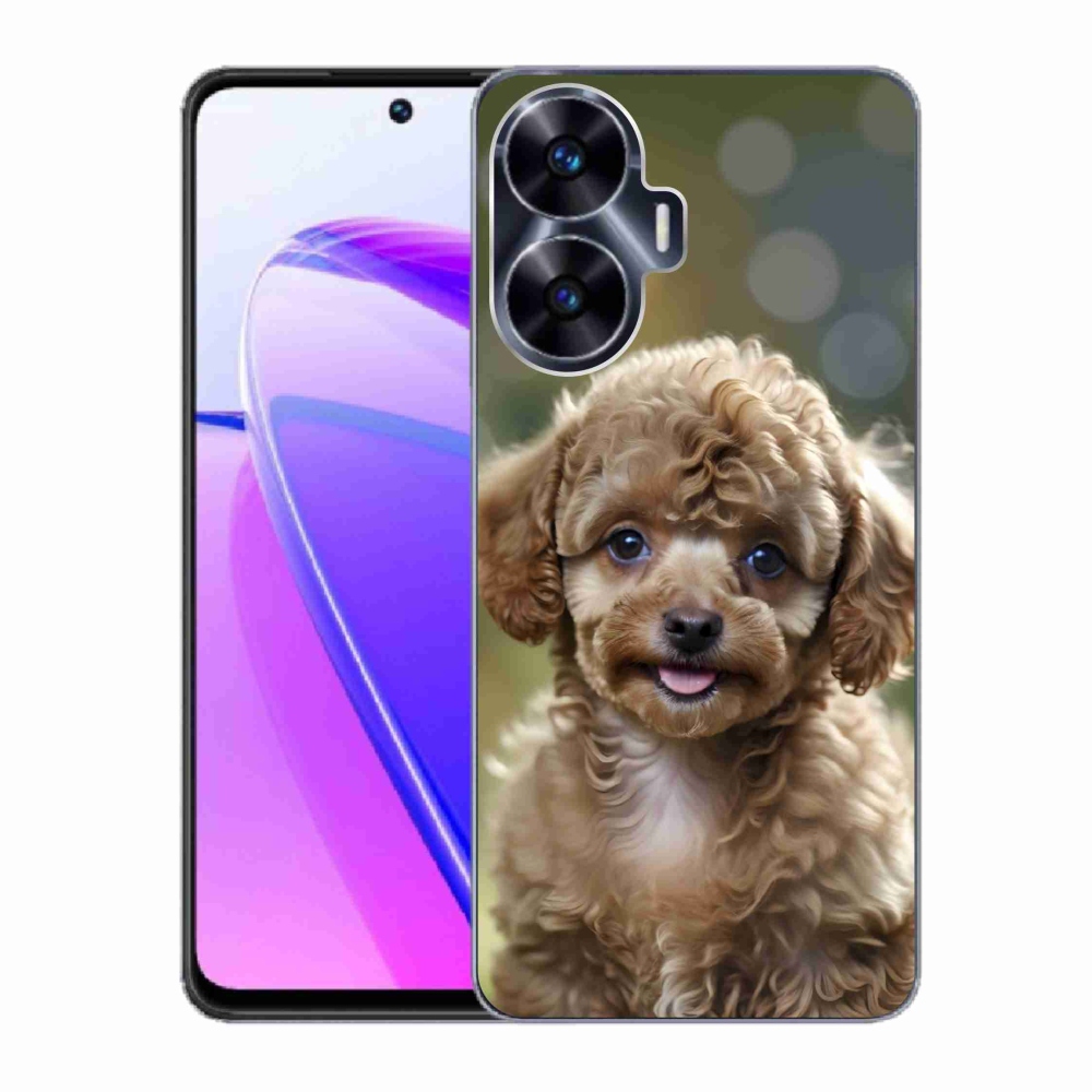 mmCase géltok a Realme C55-hez – aranyos pudli