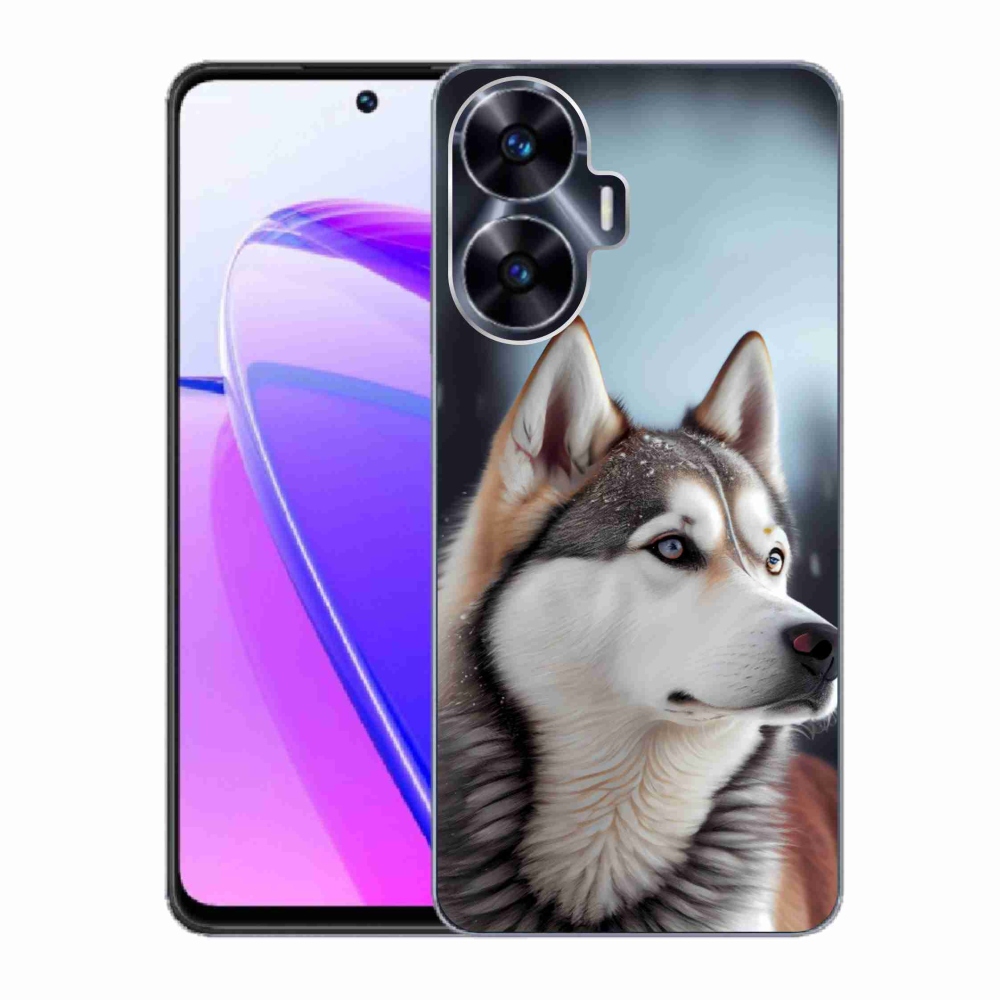 mmCase géltok a Realme C55-hez – szibériai husky