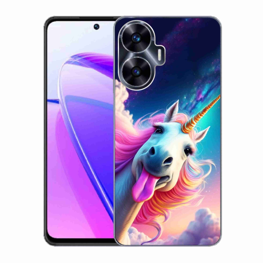 mmCase gélhuzat a Realme C55-hez – őrült egyszarvú