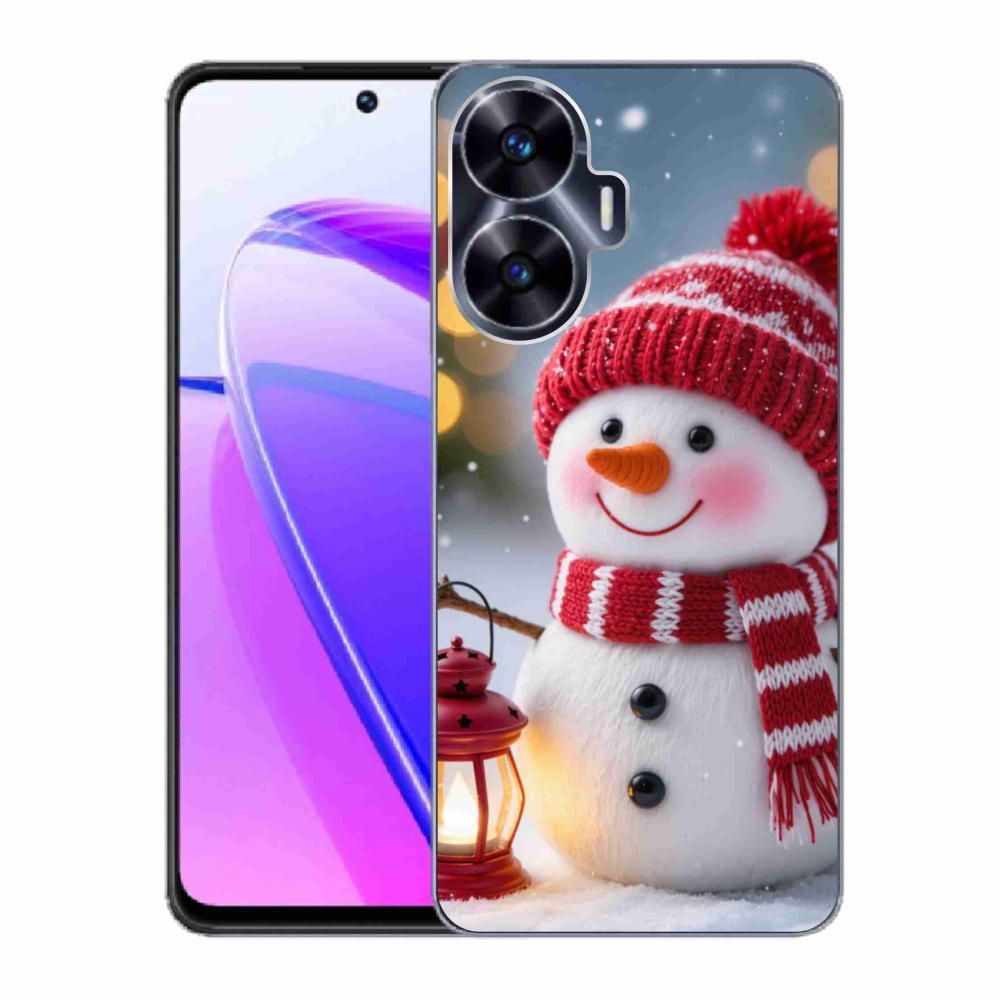 mmCase géltok a Realme C55-hez – hóember 2