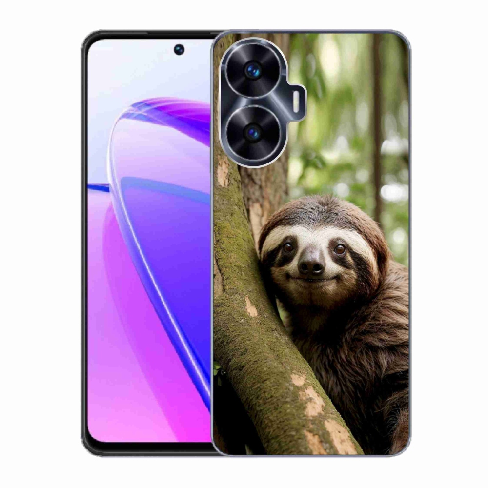 mmCase géltok a Realme C55-hez – mosolygós lajhár