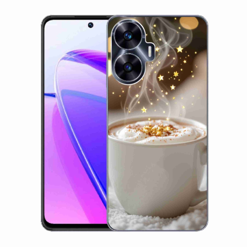 mmCase gél tok a Realme C55-hez – karácsonyi forró ital