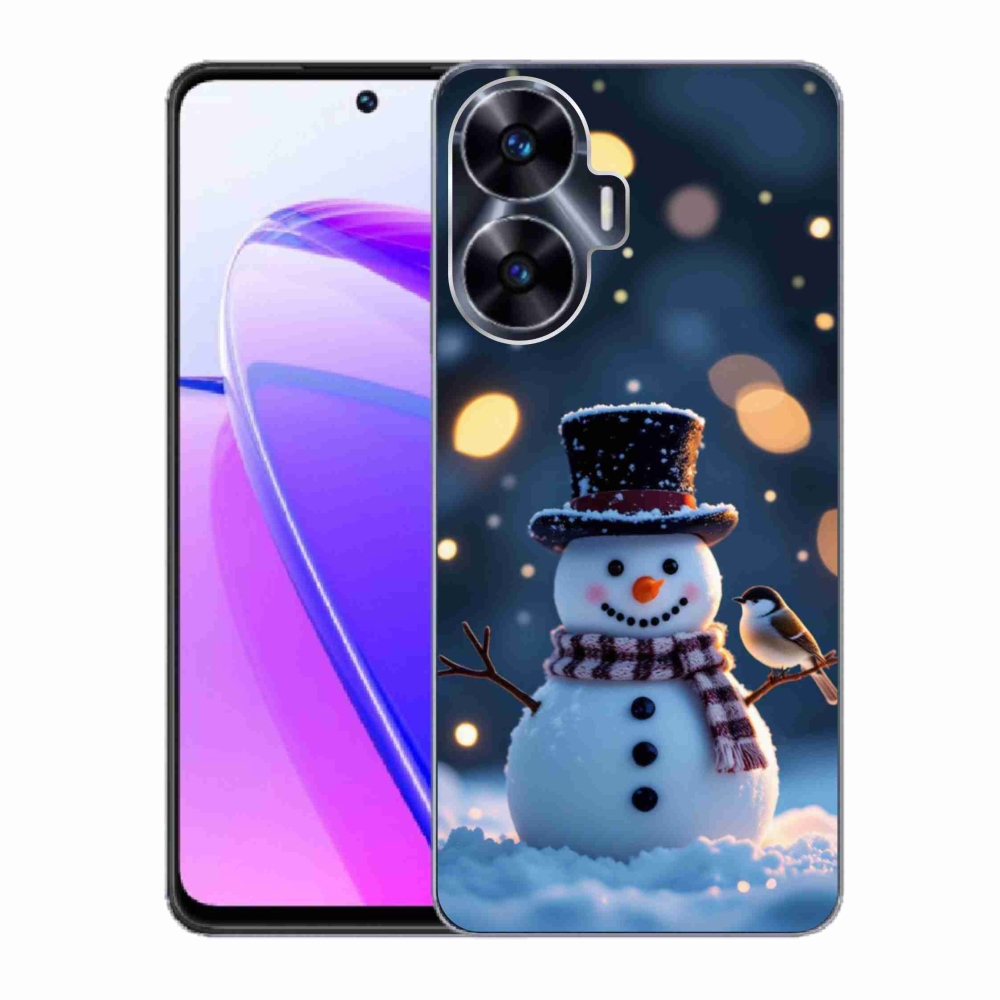 mmCase géltok a Realme C55-hez – karácsonyi hóember