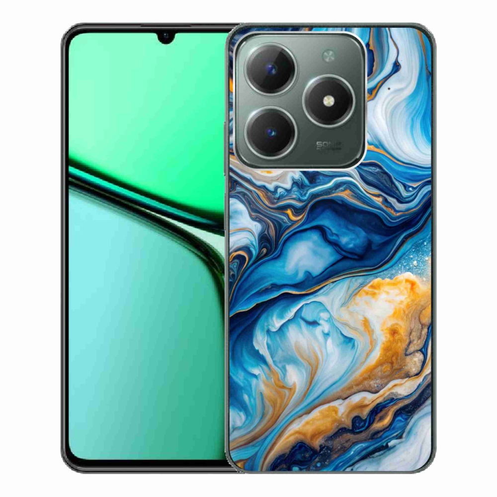 mmCase gélhuzat a Realme C61-hez – absztrakt motívum 34