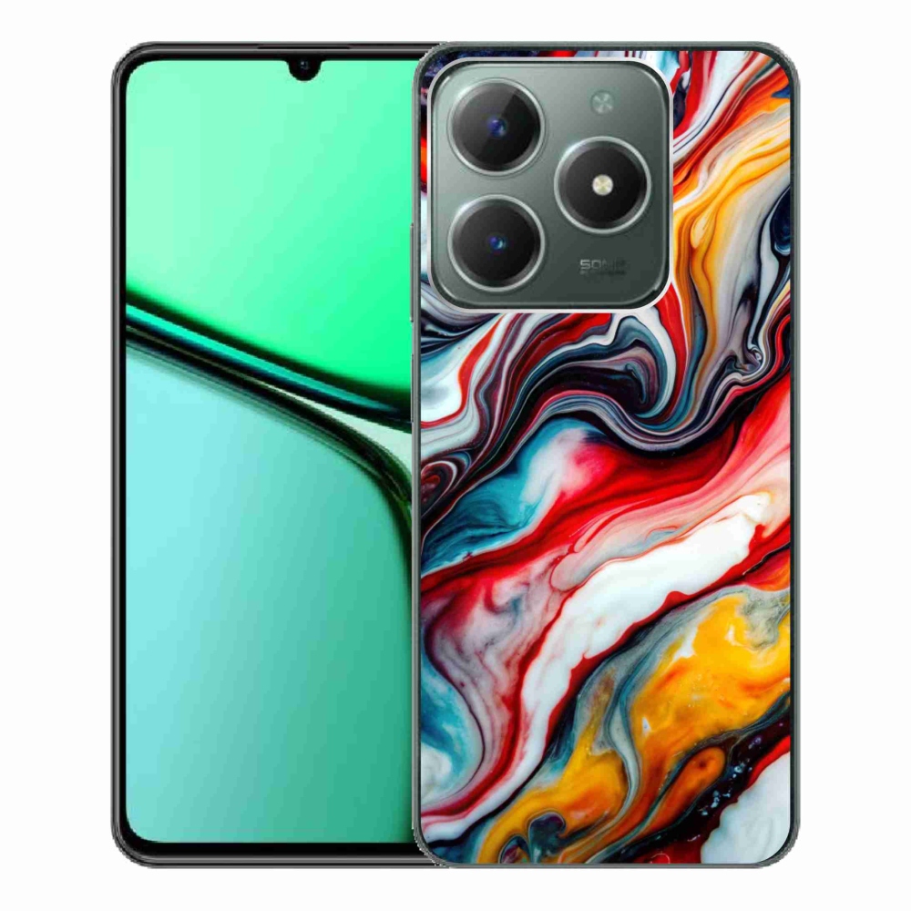 mmCase géltok a Realme C61-hez – absztrakt motívum 35