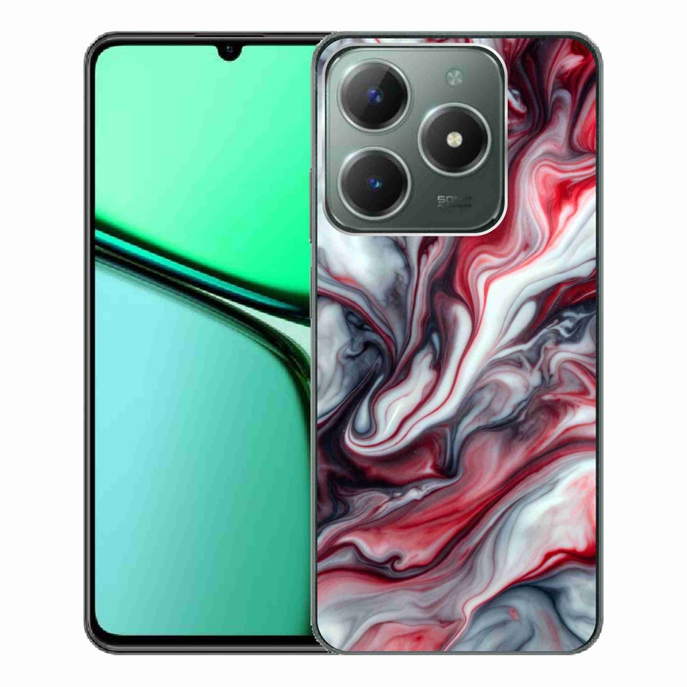 mmCase gélhuzat a Realme C61-hez – absztrakt motívum 37